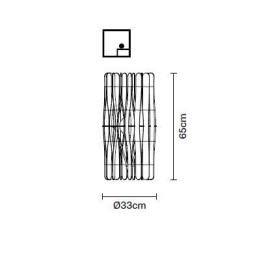 Настольная лампа Fabbian Stick F23 B01 69