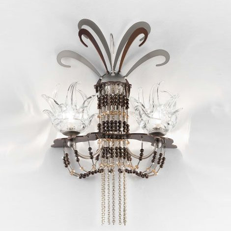 Бра IDL Exotic 450/2a crome chokolate