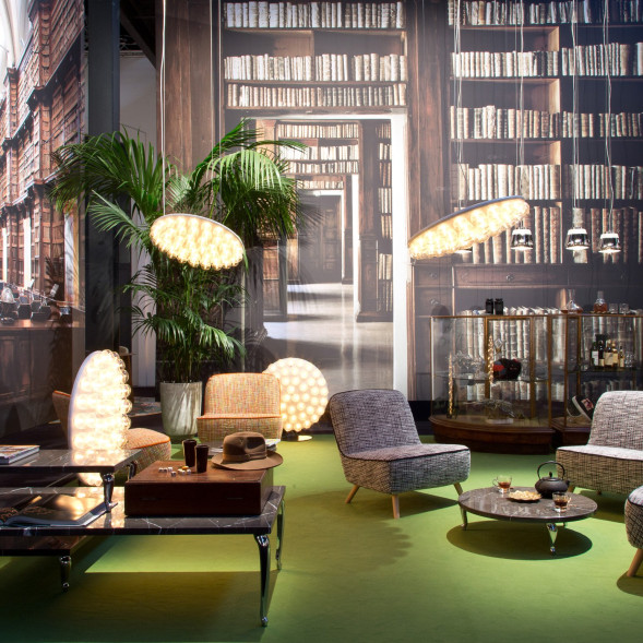 Напольный светильник MOOOI Prop light Round Floor MOLPR1FL48WB