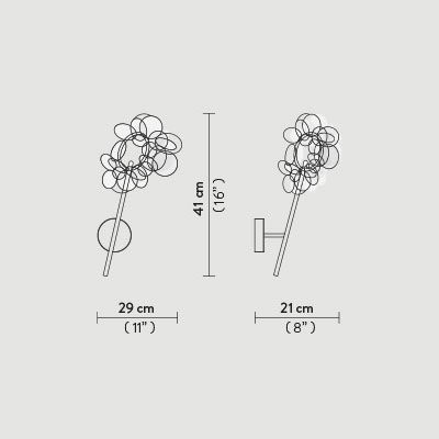 Бра Slamp Mille bolle WALL BOL78APP0000U