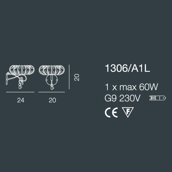 Бра Bellart Dream 1306/A1L 03+10/P05