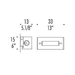 Бра Leucos VITTORIA P2/C 0003933