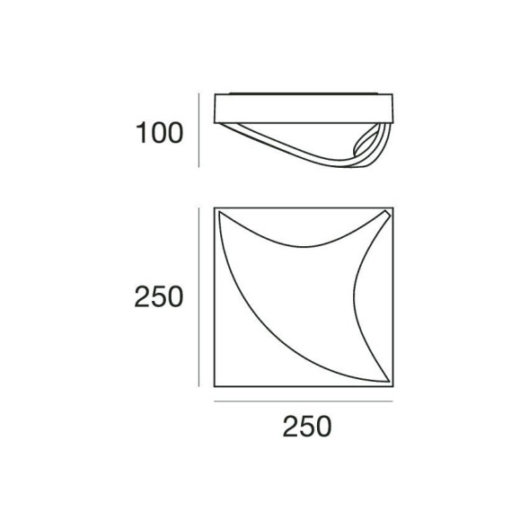 Настенный светильник Linea Light Entourage 7761