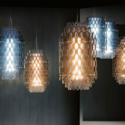 Подвесной светильник Slamp Chantal SUSPENSION M ORANGE CHN88SOS0002A_000