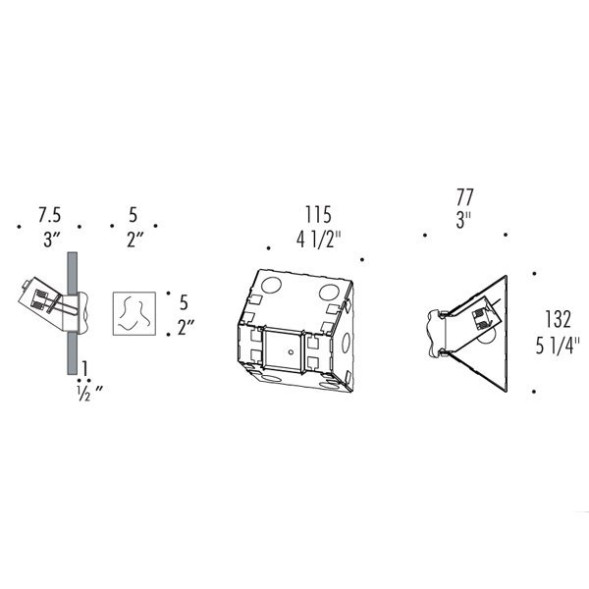 Встраиваемый спот (точечный светильник) Leucos DUNE 05 0002875
