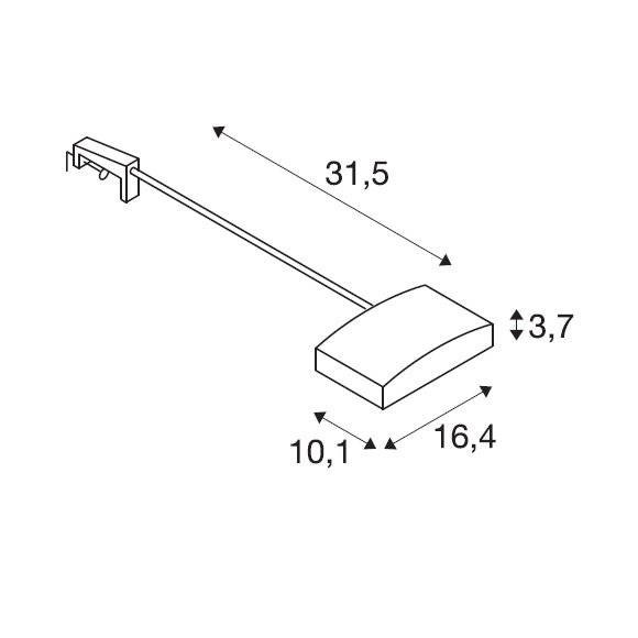 Подсветка для картин SLV LED display 170401
