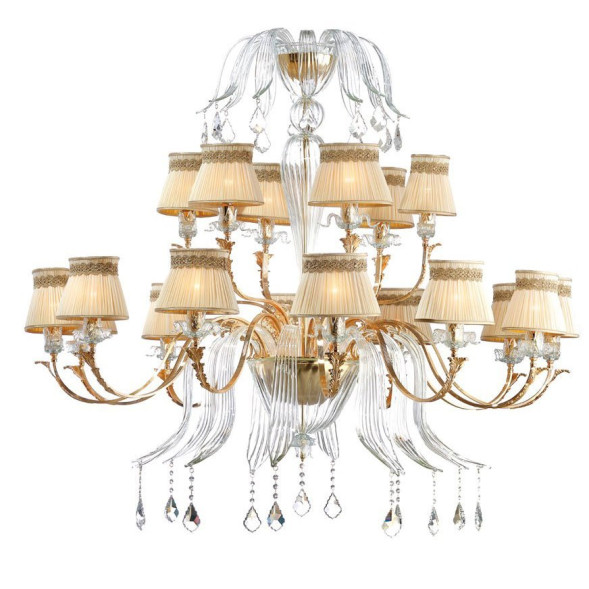 Люстра IlParalume MARINA 4430 1845/CH18/ORO24/TR