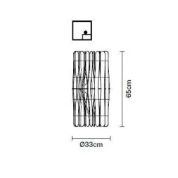 Настольная лампа Fabbian Stick F23 B02 69
