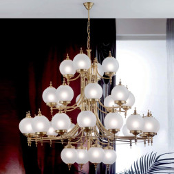 Люстра Orion LU 1510/4+16+8+4 bronze/407/18 matt