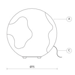 Садово-парковый фонарь Karman Ululi-Ulula M649GG-EXT