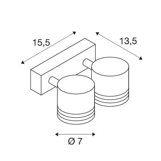 Бра SLV Barro 151922