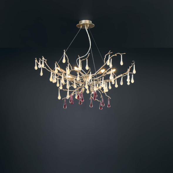 Подвесной светильник Serip Bijout PL338/6 FO_PB BJ22 BJ05