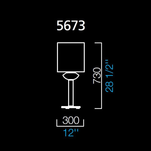 Настольная лампа Barovier&amp;Toso Kensington 5673/WO/BB
