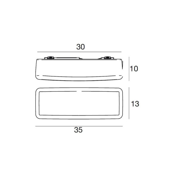 Настенно-потолочный светильник Linea Light MyWhite 7809