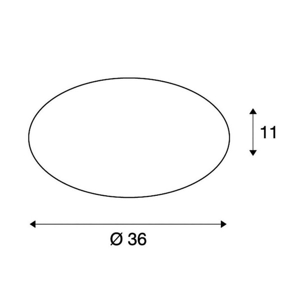 Потолочный светильник SLV Lipsy 134051
