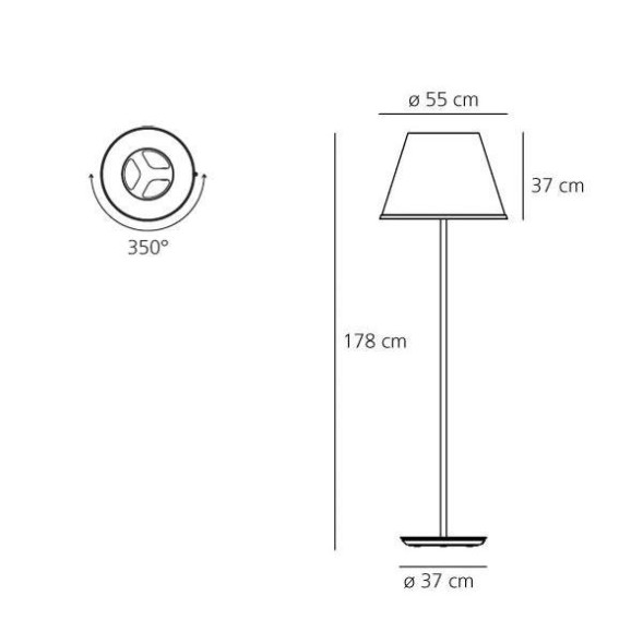 Торшер Artemide Choose 1135110A