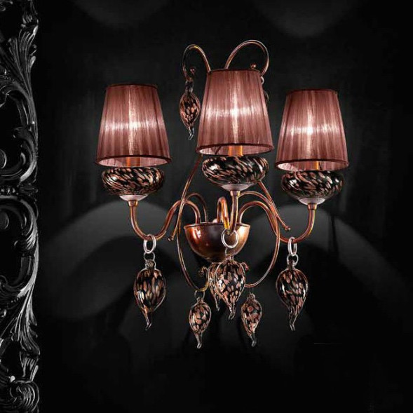 Бра IDL Royal Gala 444/3A royal maroon
