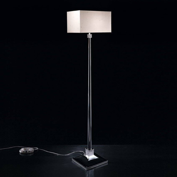 Торшер Beby Group Crystal dream 5503P01 Chrome White Swarovski