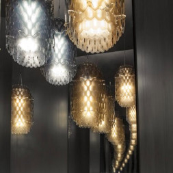 Подвесной светильник Slamp Chantal SUSPENSION M BLUE CHN88SOS0002B_000