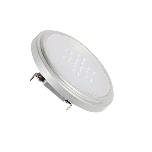 SLV LED lamps 560644 G53, 4000K, 25°, silver-grey