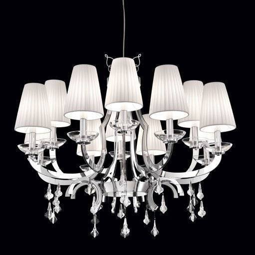 Люстра Beby Group Prestige 0180B08 Chrome 024 Half Cut Plaque