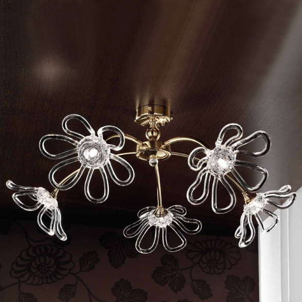 Потолочная люстра Bellart Daisy 3010/PL5L 06/V01