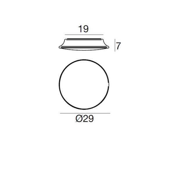 Настенно-потолочный светильник Linea Light MyWhite 7805