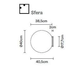 Настенно-потолочный светильник Fabbian Lumi F07 G31 01