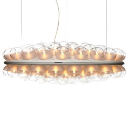 Подвесной светильник MOOOI Prop light Round Double MOLPR1SD96WB