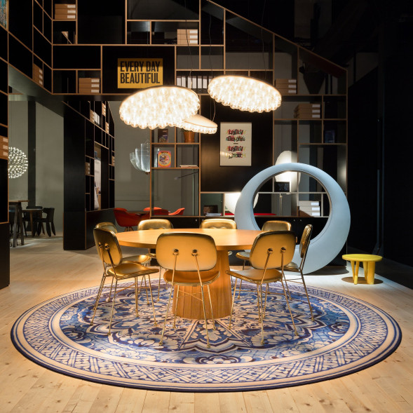 Подвесной светильник MOOOI Prop light Round Double MOLPR1SD96WB