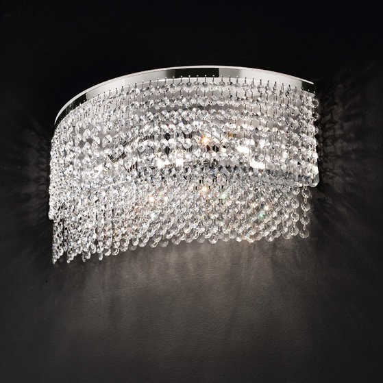 Настенный светильник Masiero Impero &amp; Deco VE 815 A2+2 CUT CRYSTAL