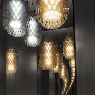 Подвесной светильник Slamp Chantal SUSPENSION S BLUE CHN88SOS0001B_000