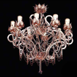 Потолочная люстра Beby Group Beby Resort 3400B06 Rose Peony Pink