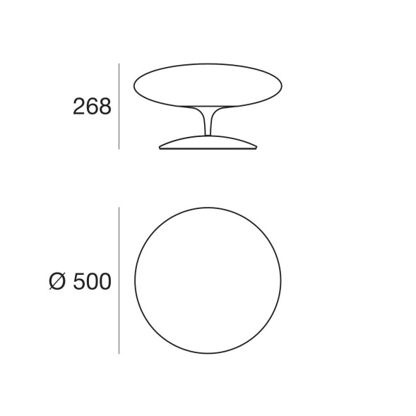 Настольная лампа Linea Light Squash 7947