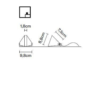 Настольная лампа Fabbian Tripla F41 B01 11