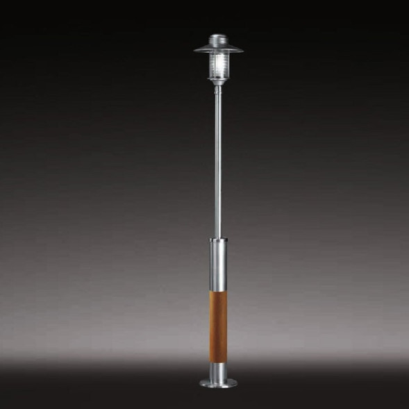 Садово-парковый фонарь Garden Light futura wood 95008W SS