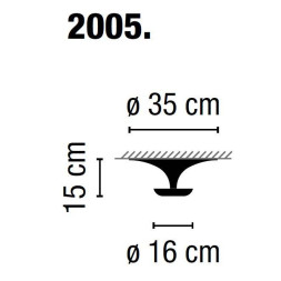 Спот (точечный светильник) Vibia Funnel 2005 03