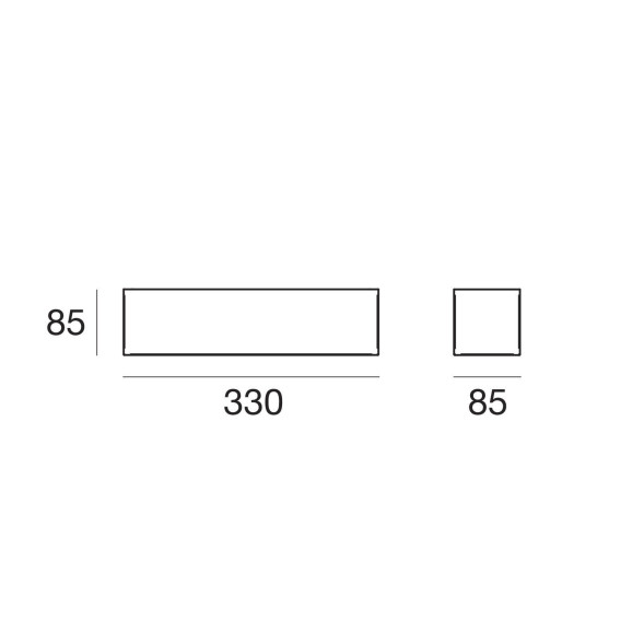 Настенный светильник Linea Light Gypsum 60817W00