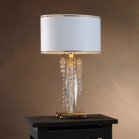Настольная лампа Euroluce Venice Superlux LP1 gold Scholer