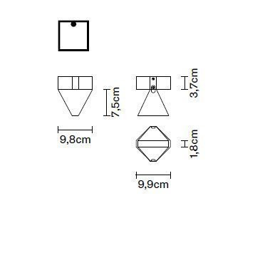 Потолочный светильник Fabbian Tripla F41 E01 21