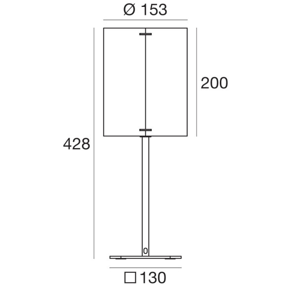 Настольная лампа Linea Light Thank you 8045