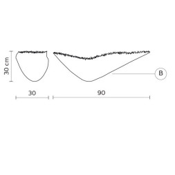 Настенный светильник Karman Moby Dick AP646P