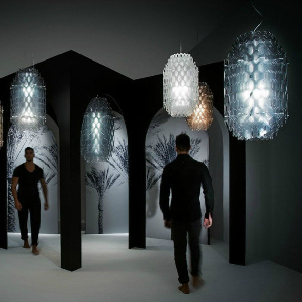 Подвесной светильник Slamp Chantal SUSPENSION S WHITE CHN88SOS0001W_000