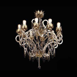 Потолочная люстра Beby Group Beby Resort 3400B06 Satin Gold