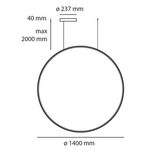 Подвесной светильник Artemide Discovery 1994010A