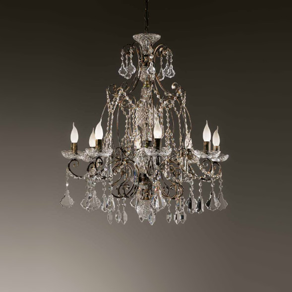 Люстра MM Lampadari Preziosa 6470/8 V2080