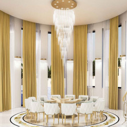 Подвесной светильник Beby Group Touch the heaven 1830B01 Light Gold