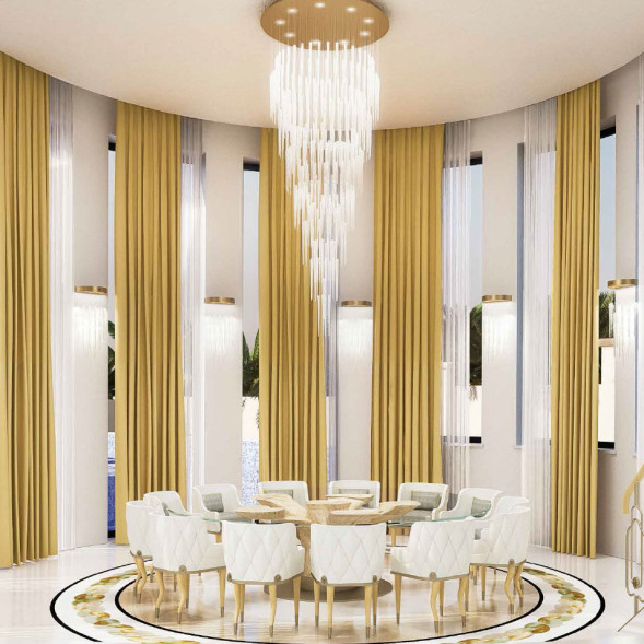 Подвесной светильник Beby Group Touch the heaven 1830B01 Light Gold