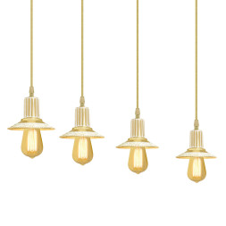 Подвесной светильник FEDE Lighting Milano IV Edison FD1078SOP
