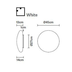 Настенно-потолочный светильник Fabbian Lumi F07 G13 01